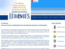 Tablet Screenshot of eurobus-yar.com